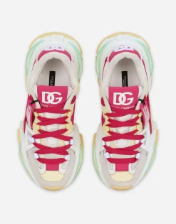 Mixed-material Airmaster sneakers