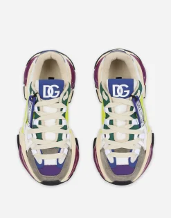 Mixed-material Airmaster sneakers