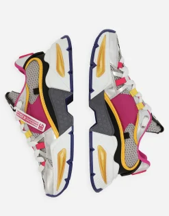 Mixed-material Airmaster sneakers