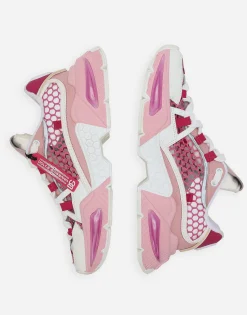 Mixed-material Airmaster sneakers