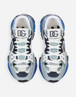 Mixed-material Airmaster sneakers