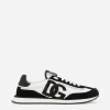 Mixed-material DG CUSHION sneakers