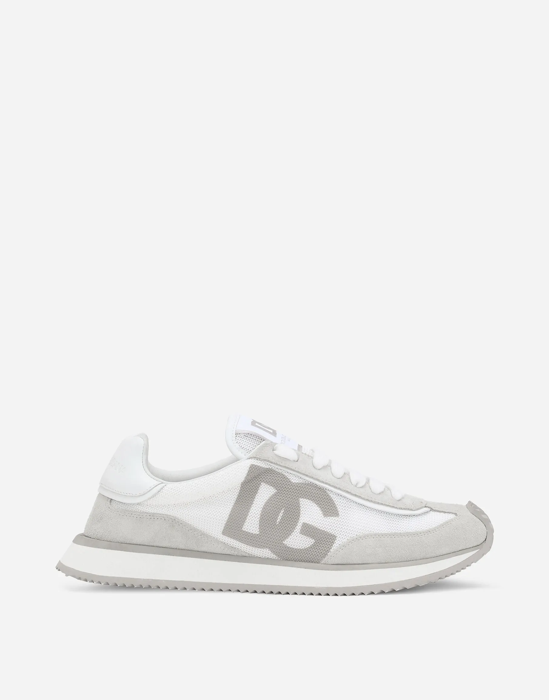 Mixed-material DG CUSHION sneakers
