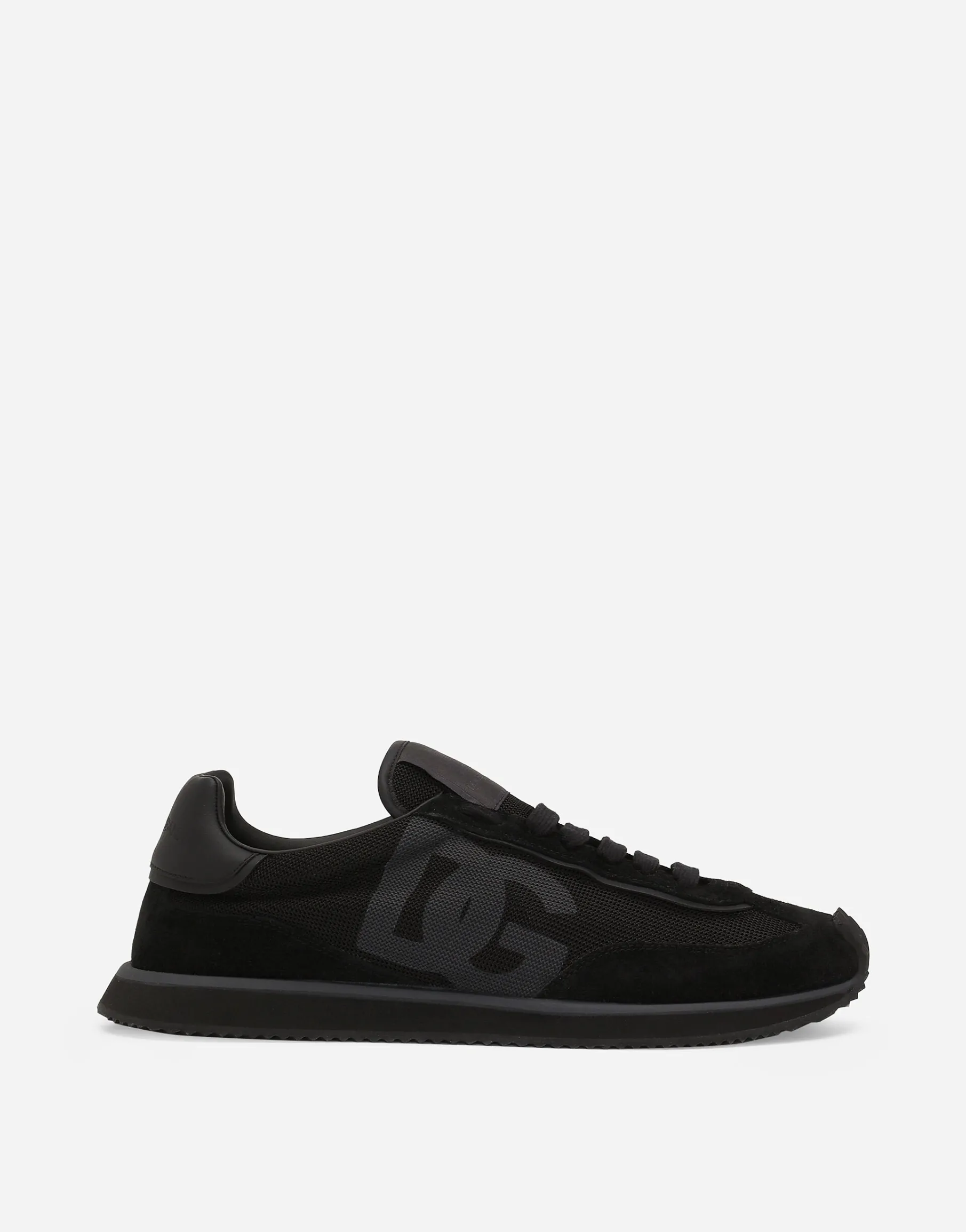 Mixed-material DG CUSHION sneakers