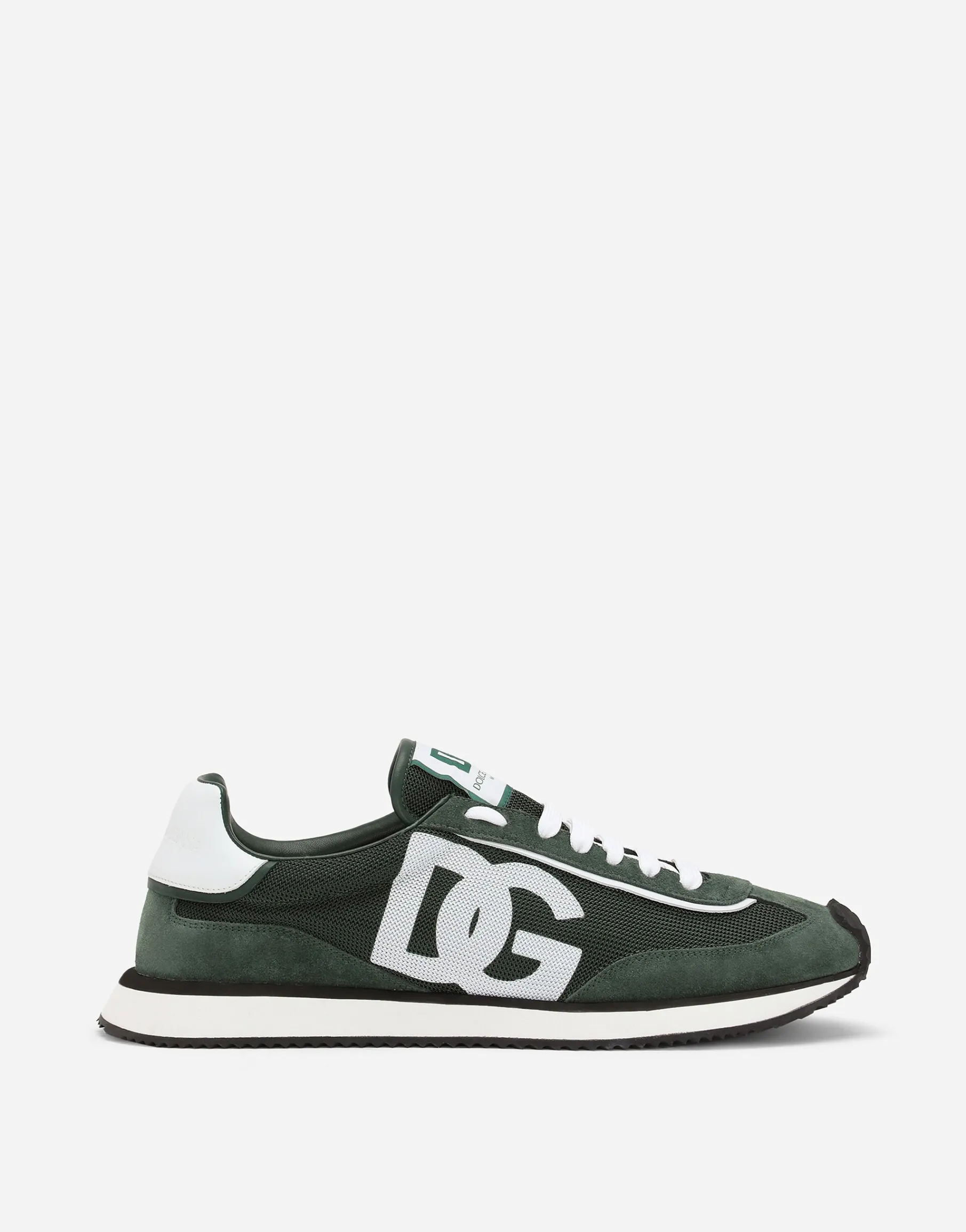 Mixed-material DG CUSHION sneakers