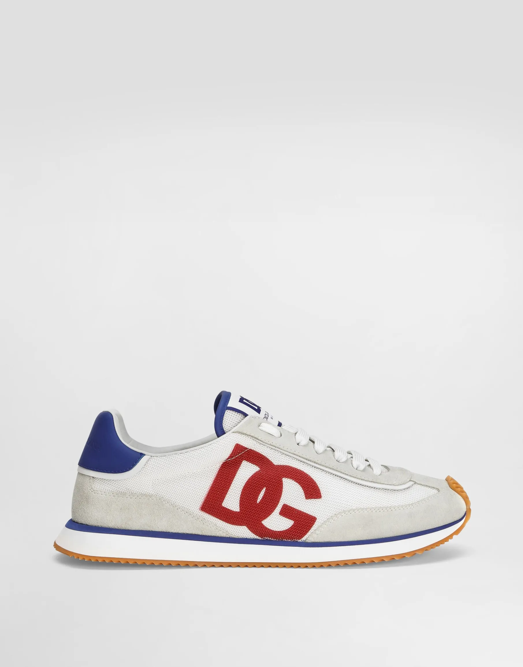 Mixed-material DG CUSHION sneakers