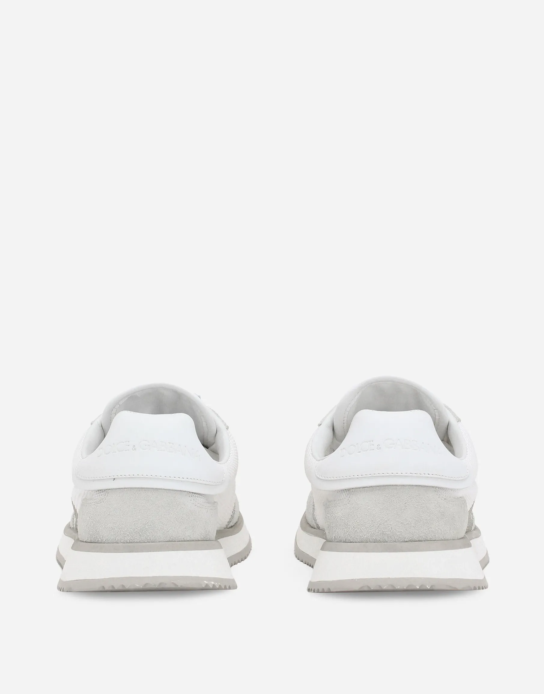 Mixed-material DG CUSHION sneakers