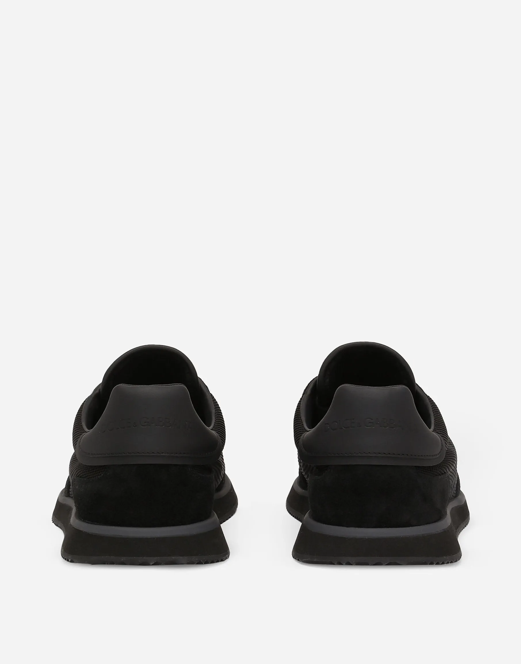 Mixed-material DG CUSHION sneakers