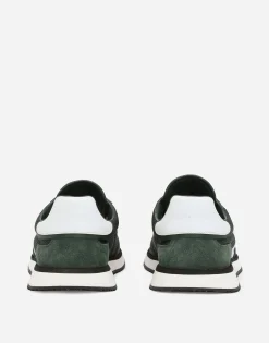 Mixed-material DG CUSHION sneakers
