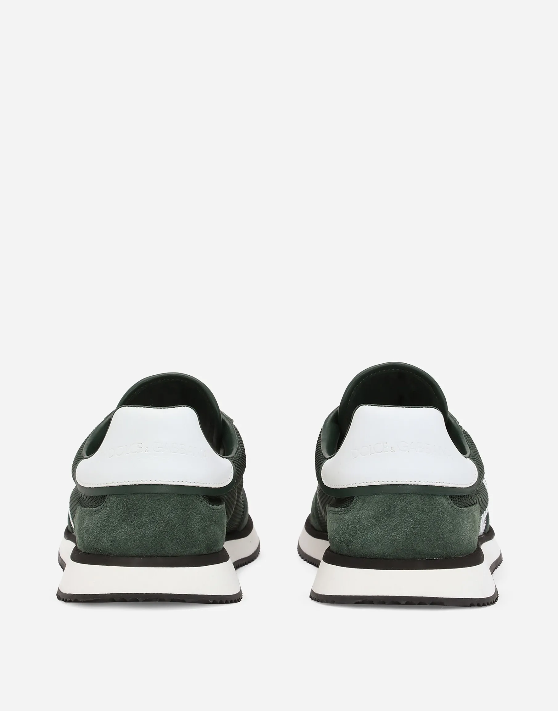 Mixed-material DG CUSHION sneakers