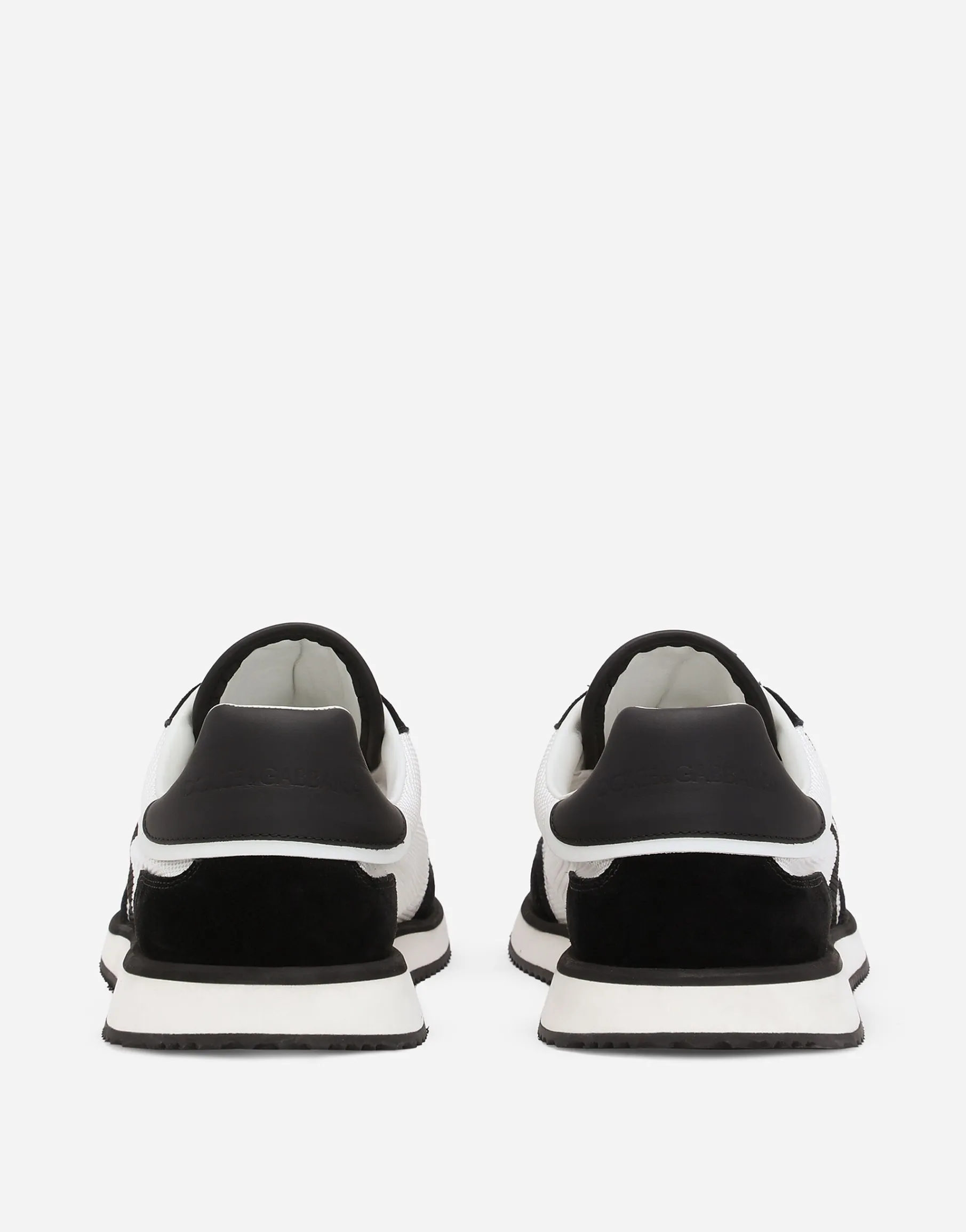 Mixed-material DG CUSHION sneakers