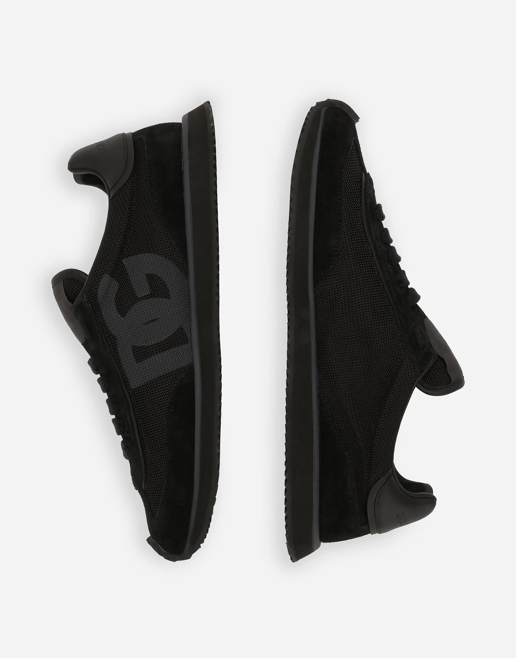 Mixed-material DG CUSHION sneakers