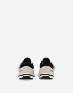 Mixed-material sneakers