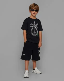 Mixed-material sneakers