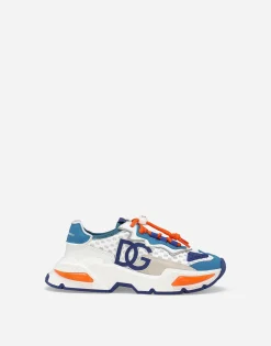 Mixed-materials Daymaster sneakers