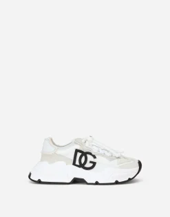 Mixed-materials Daymaster sneakers