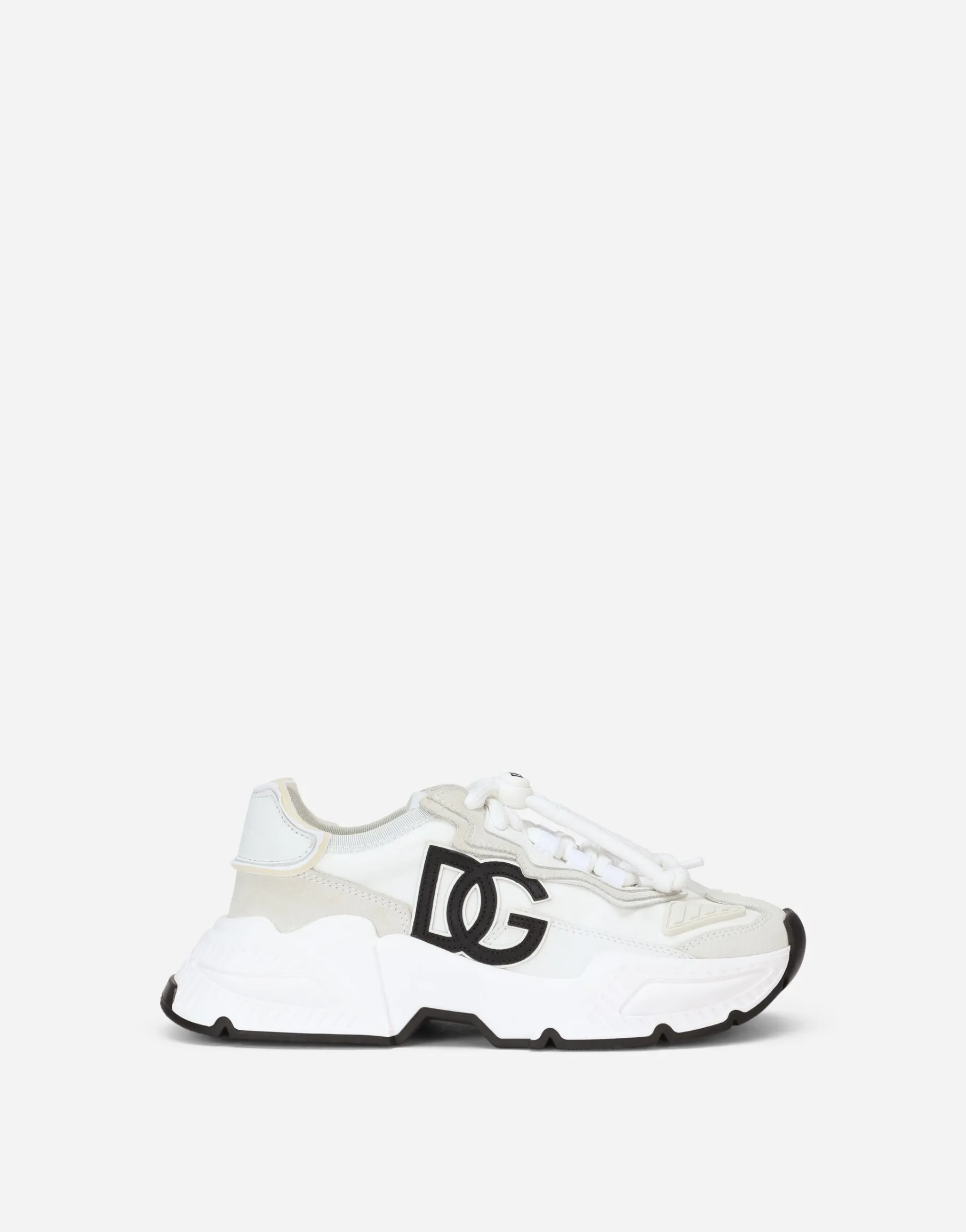 Mixed-materials Daymaster sneakers