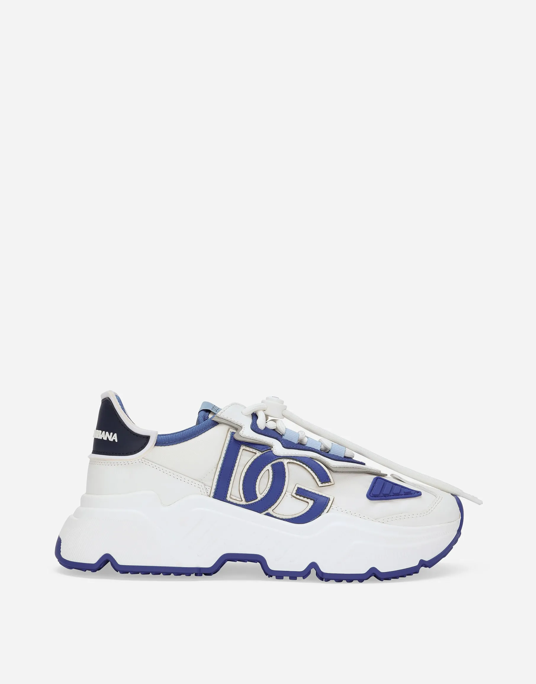 Mixed-materials Daymaster sneakers