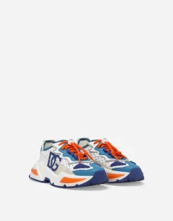 Mixed-materials Daymaster sneakers
