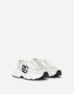 Mixed-materials Daymaster sneakers