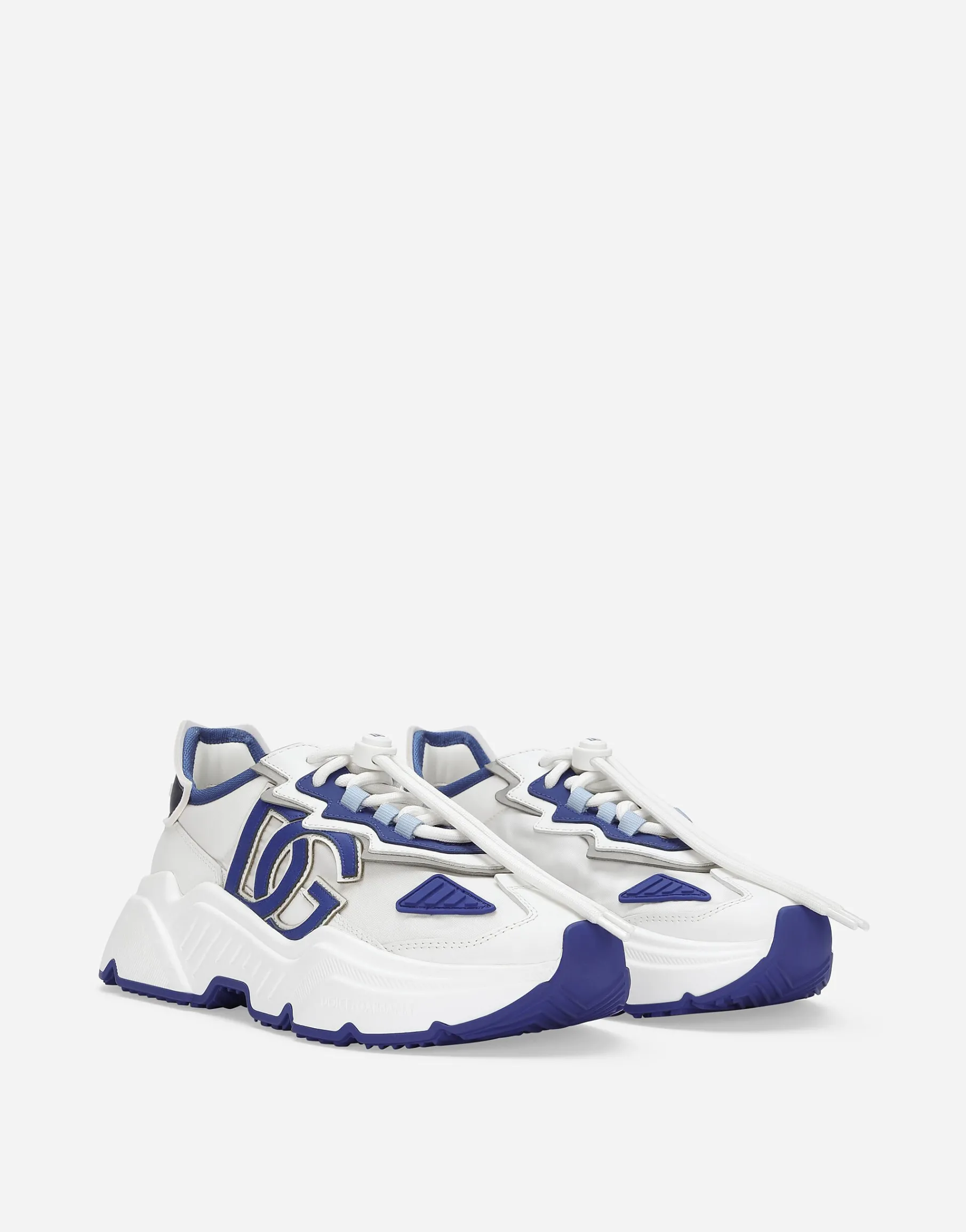 Mixed-materials Daymaster sneakers
