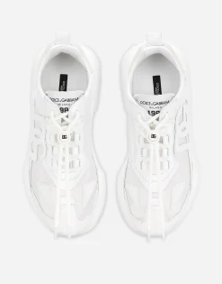 Mixed-materials Daymaster sneakers