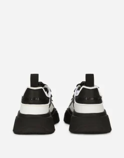 Mixed-materials Daymaster sneakers