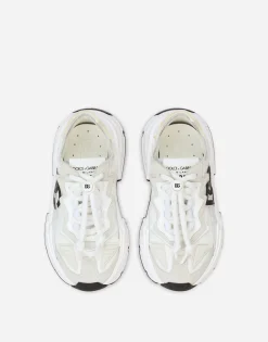 Mixed-materials Daymaster sneakers