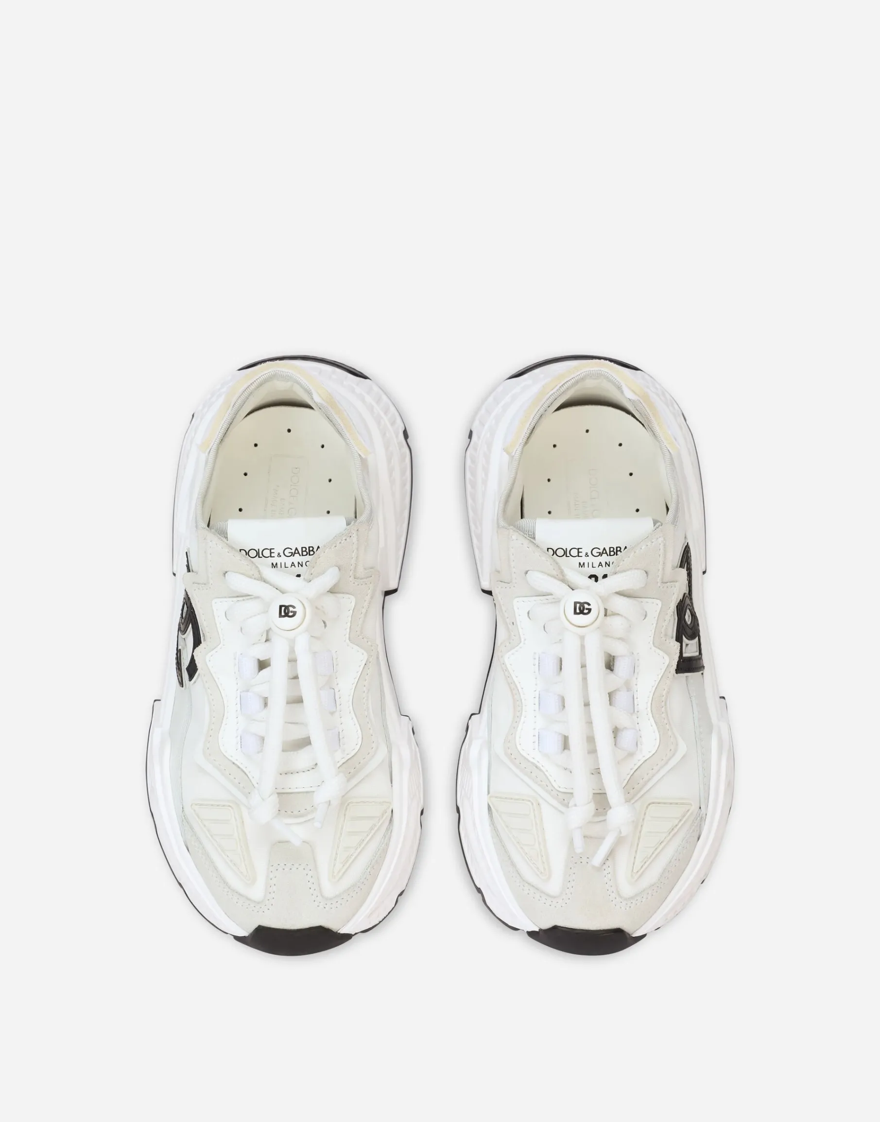 Mixed-materials Daymaster sneakers