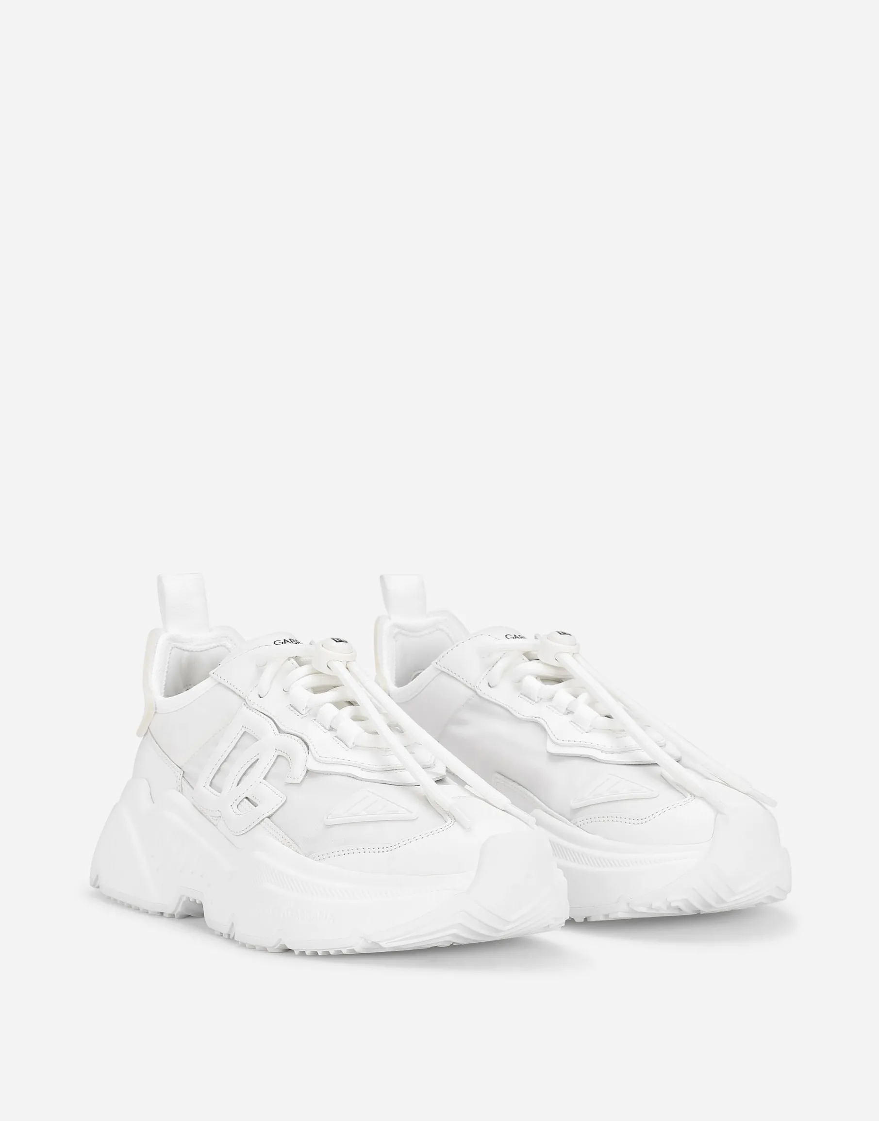 Mixed-materials Daymaster sneakers