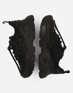 Mixed-materials Daymaster sneakers