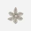 35-mm gray brooch