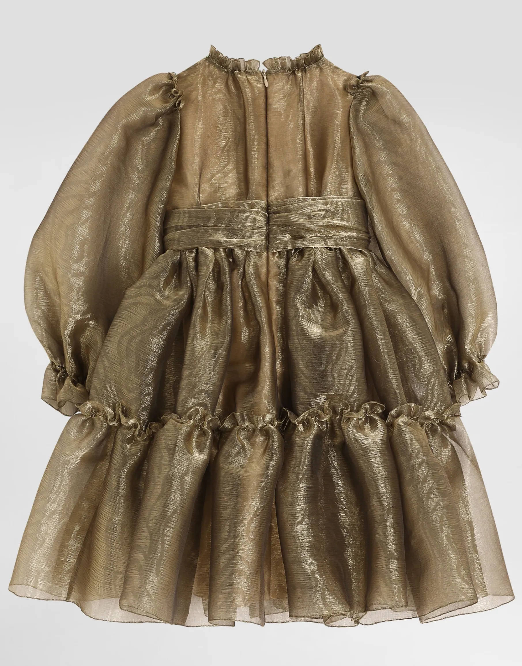 Moiré jacquard dress