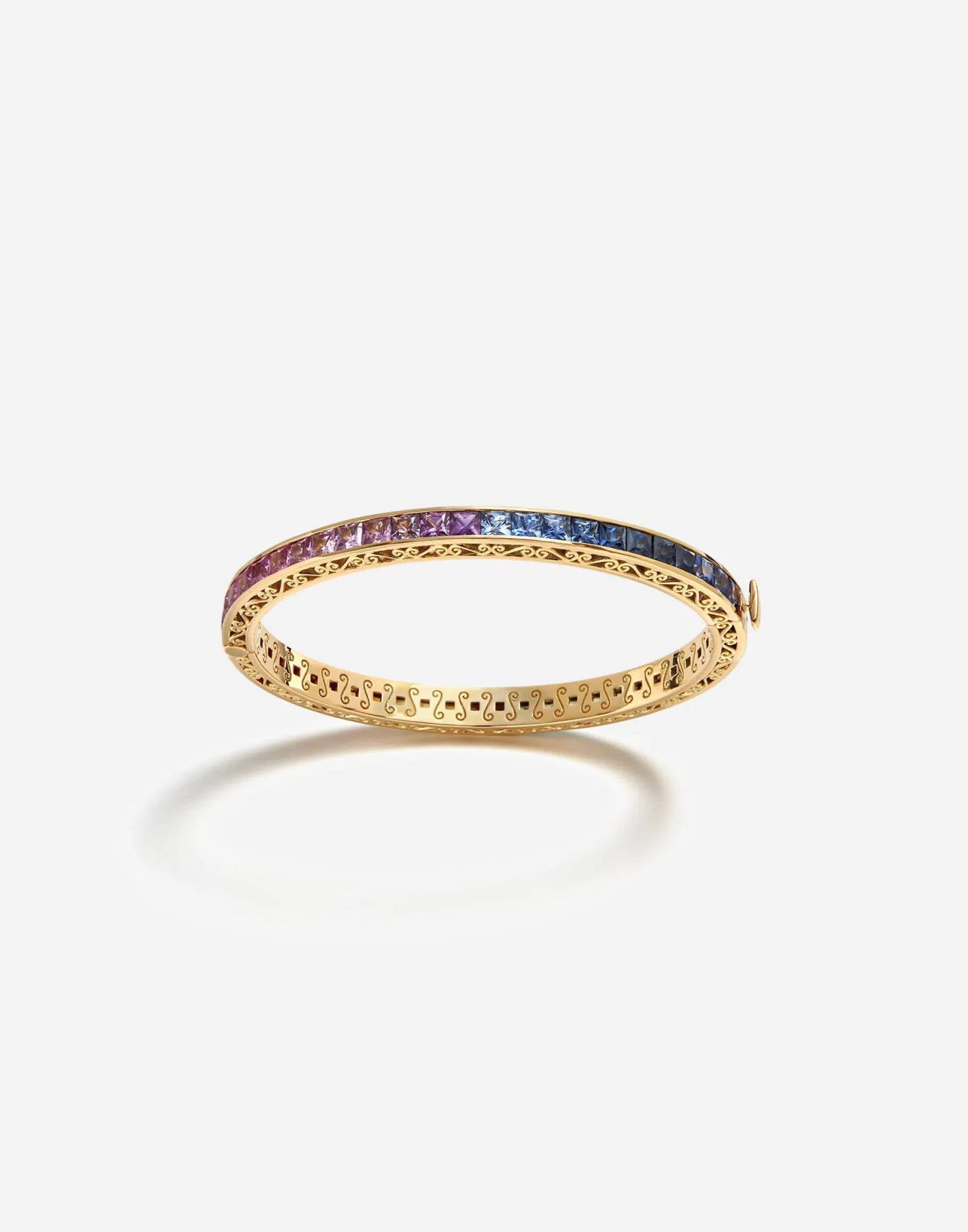 Multicolor sapphire bracelet