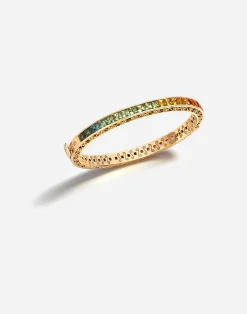 Multicolor sapphire bracelet