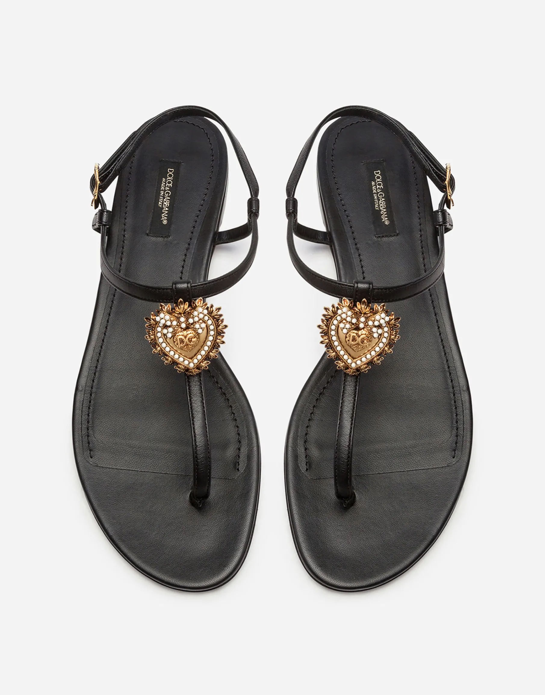 Nappa leather Devotion flip flops