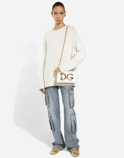 Nappa leather DG Girls shoulder bag