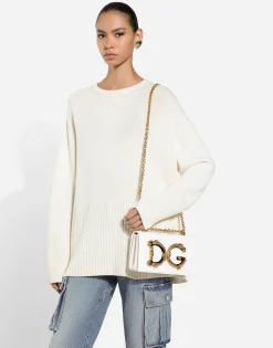 Nappa leather DG Girls shoulder bag