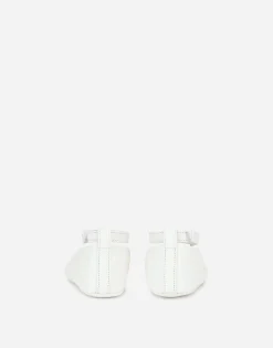 Nappa leather newborn ballet flats