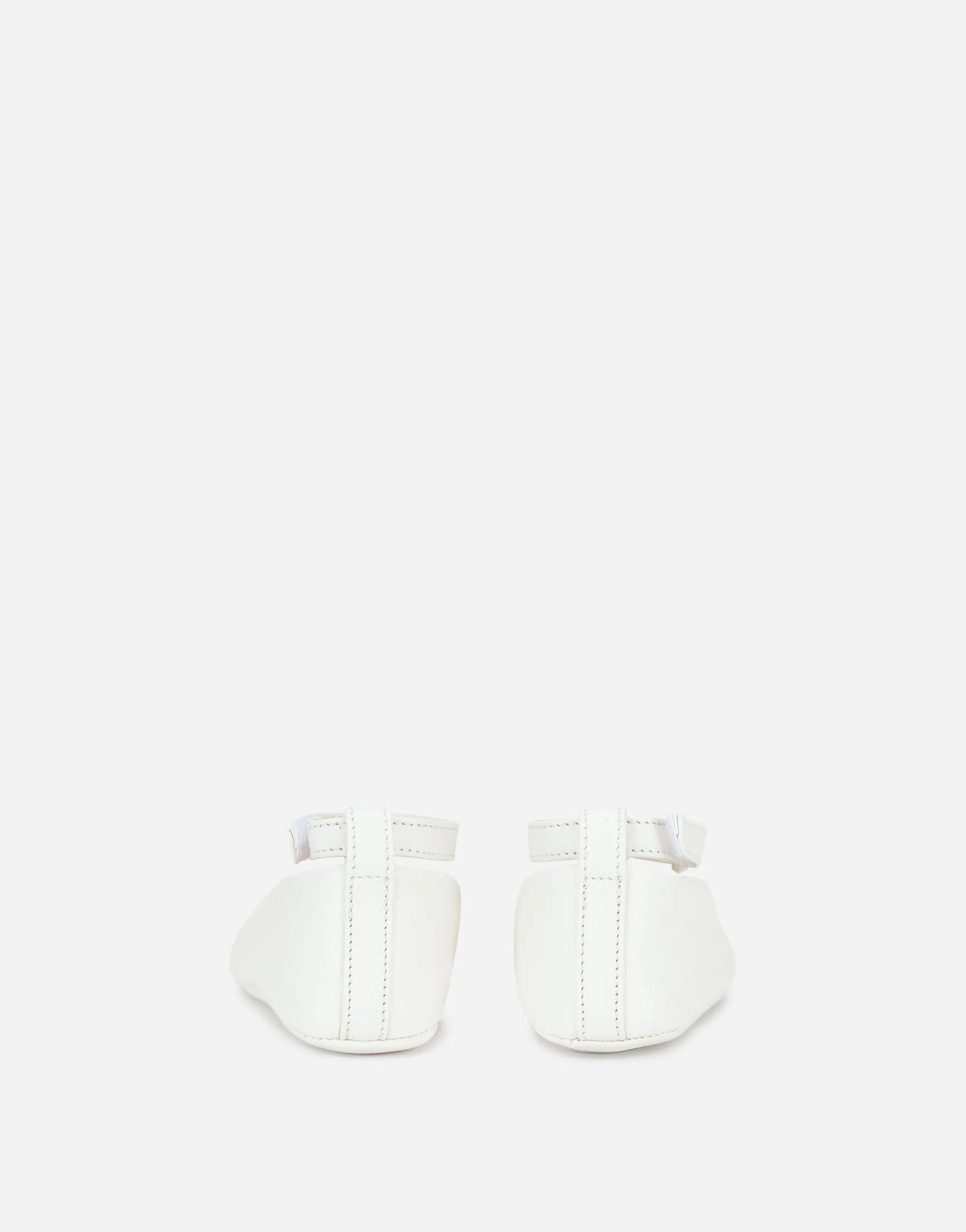 Nappa leather newborn ballet flats
