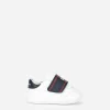 Nappa leather sneakers with logo