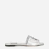 Nappa mordore slides with DG Millennials logo