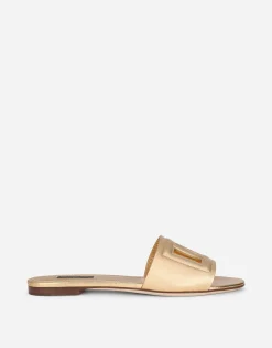 Nappa mordore slides with DG logo
