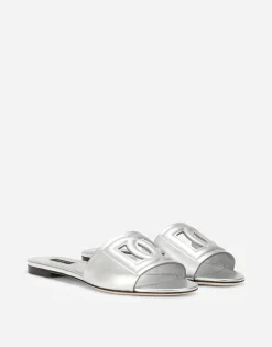Nappa mordore slides with DG Millennials logo