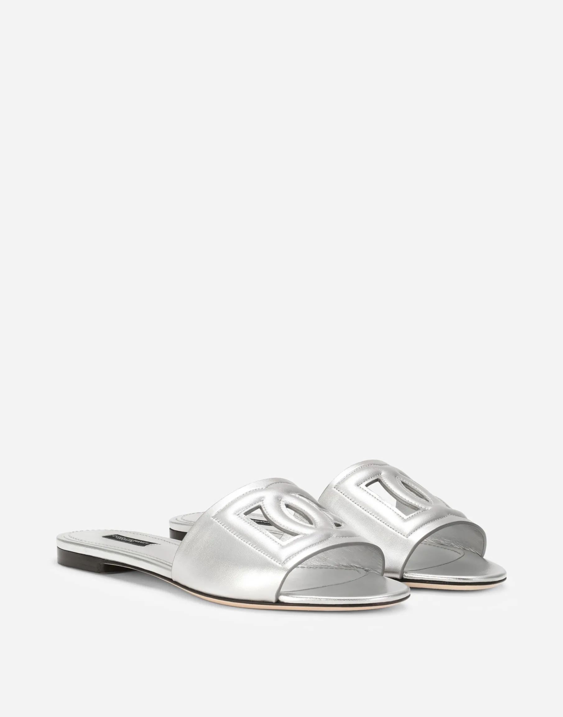 Nappa mordore slides with DG Millennials logo
