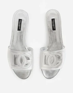 Nappa mordore slides with DG Millennials logo