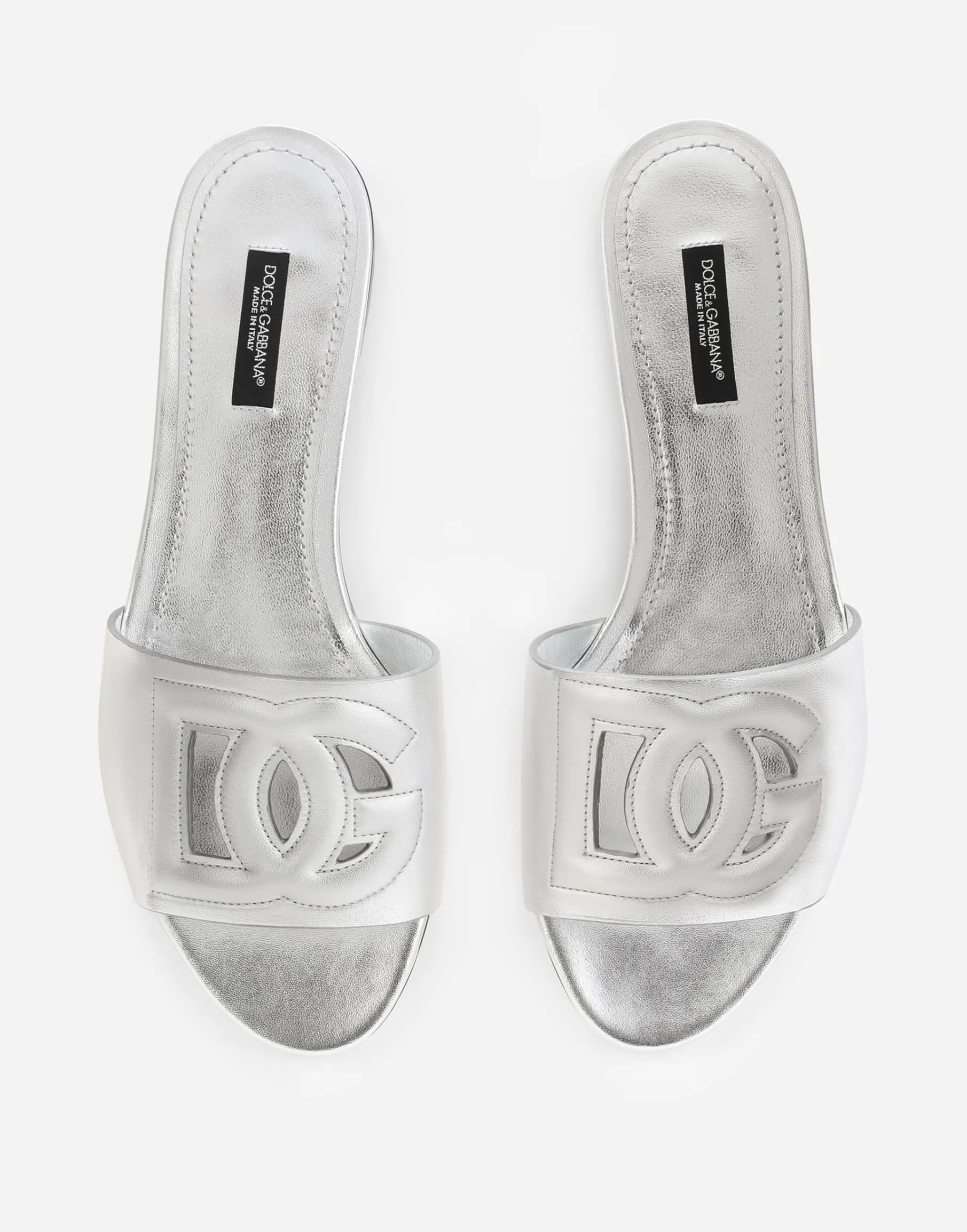 Nappa mordore slides with DG Millennials logo