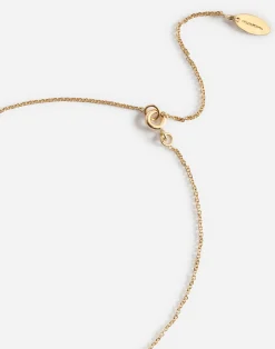 Necklace with angel medallion