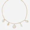 Necklace with DG logo and shells