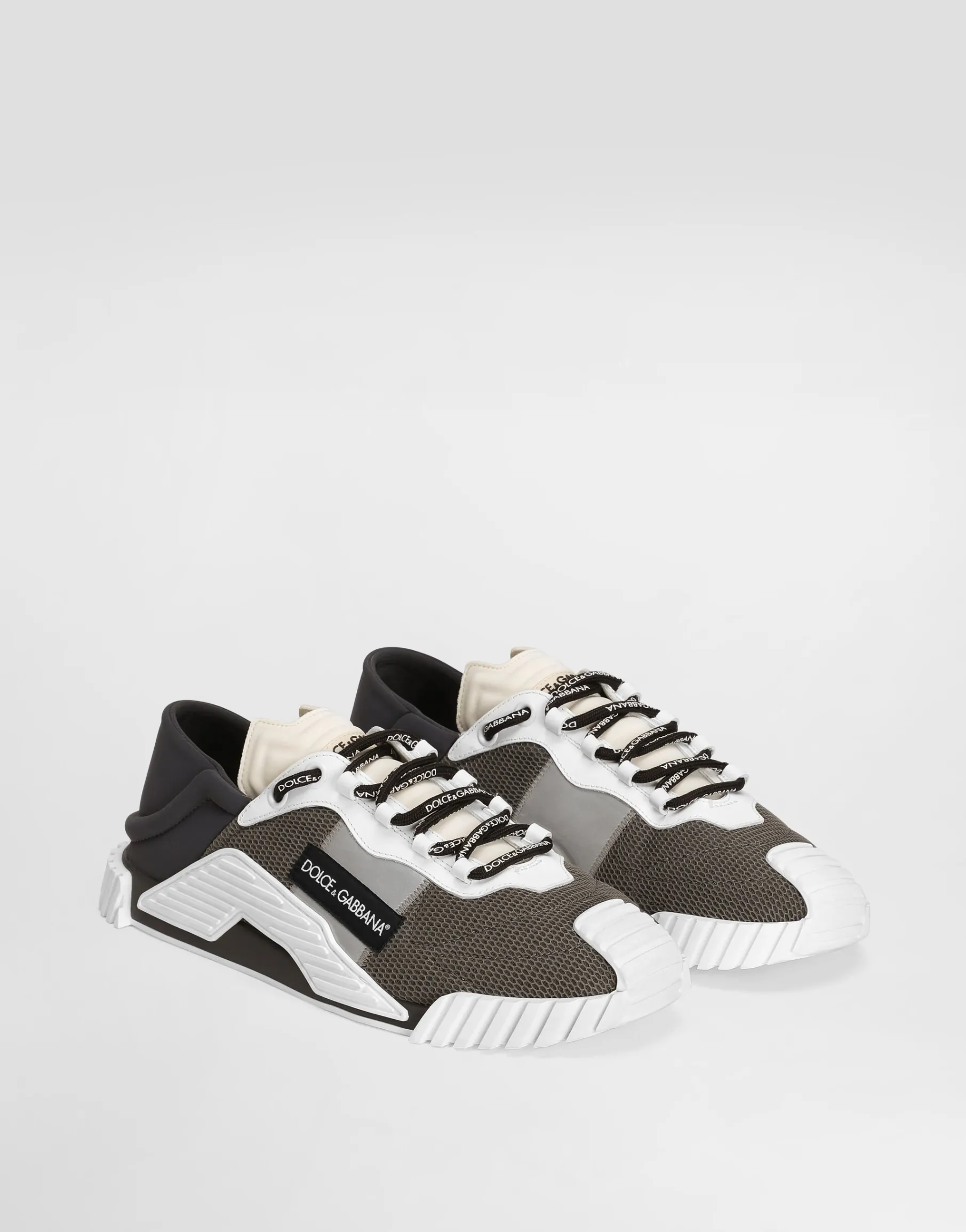 NS1 slip on sneakers in mixed materials